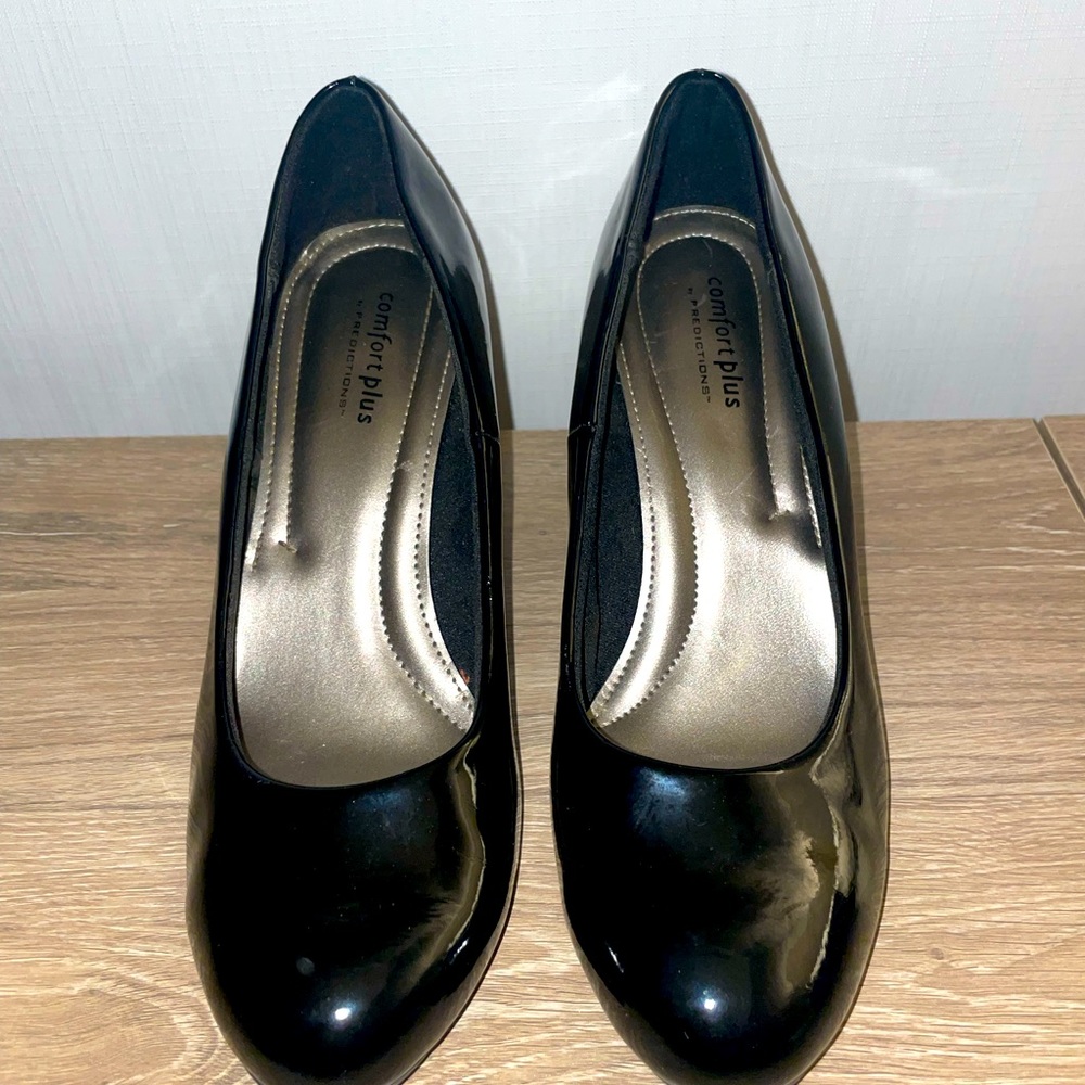 Black Comfort Plus Heels